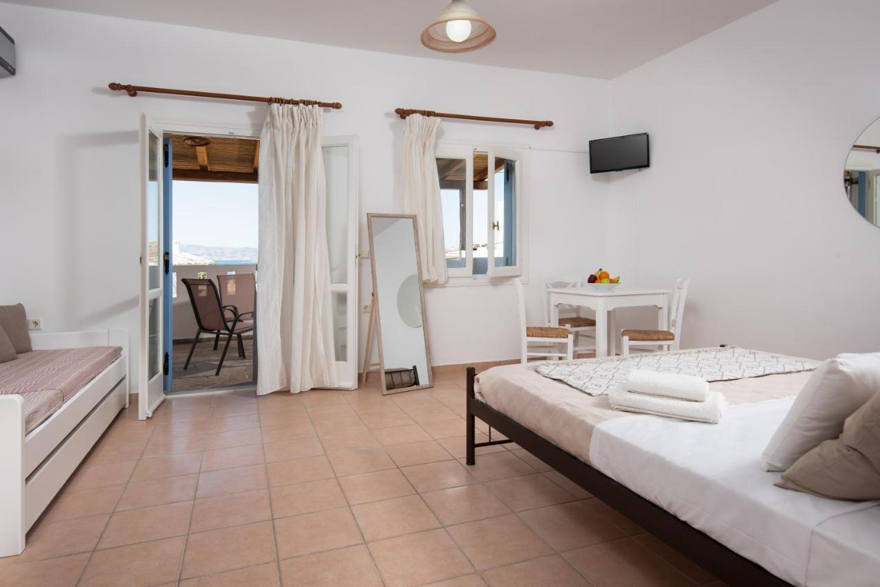 Aqua Naxos Apartments & Suites アギオス・プロコピオス エクステリア 写真
